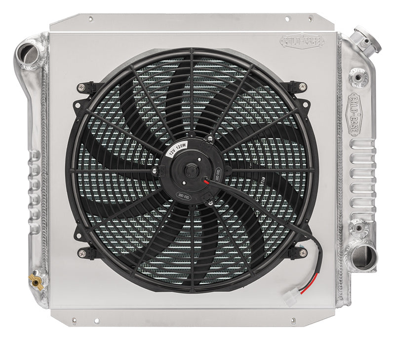66-77 Bronco Radiator 1in Tubes 16in Fan Radiators COLD-CASE Radiators