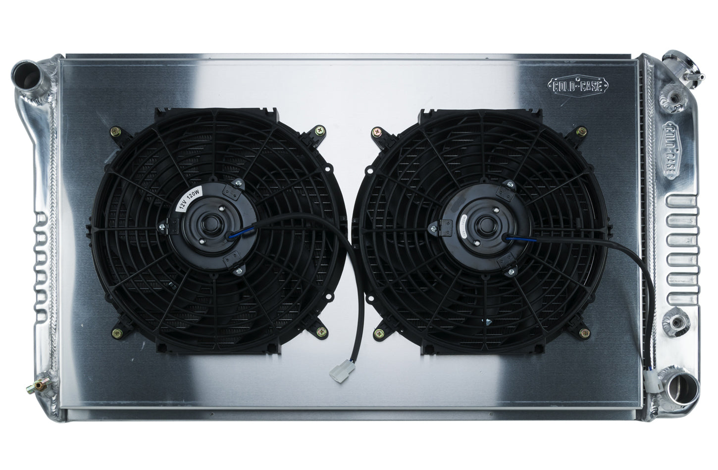 68-72 A-Body Radiator AT Dual 12in Fan Kit Radiator Kit COLD-CASE Radiators