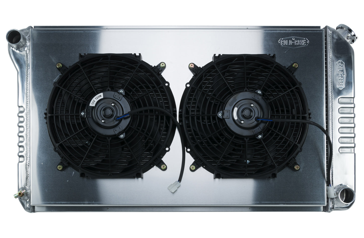 68-72 A-Body Radiator MT Dual 12in Fan Radiator Kit COLD-CASE Radiators