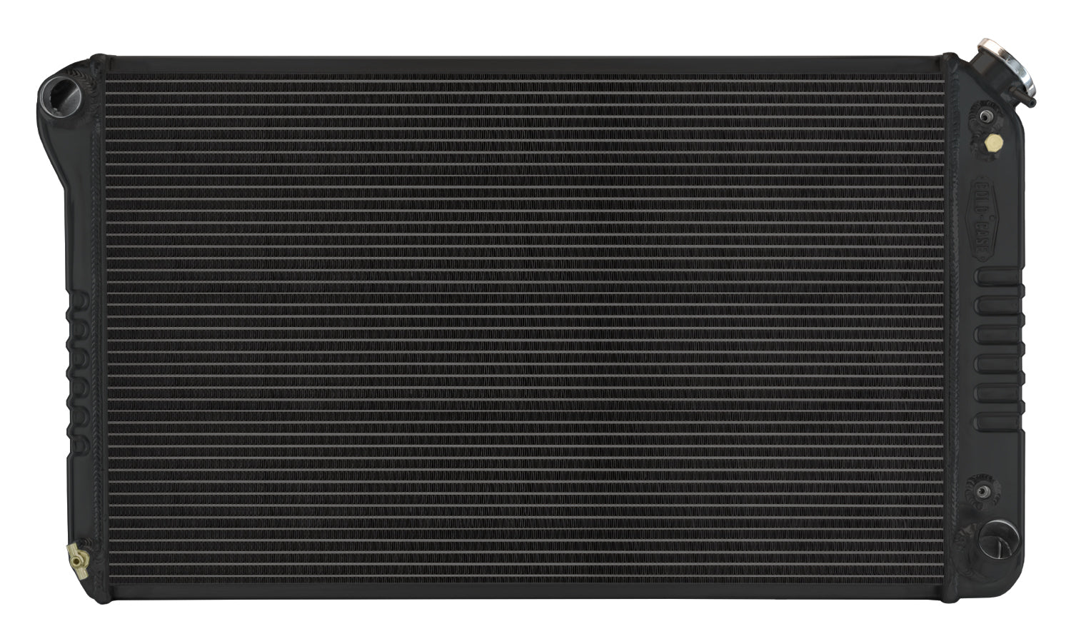 67-76 GM P/U Radiator AT Black Radiators COLD-CASE Radiators