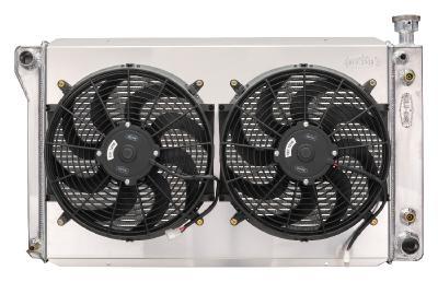 88-98 GM 1500 P/U 5.3L Radiator w/Dual 14in Fan Radiator Kit COLD-CASE Radiators