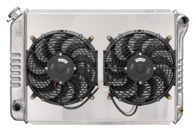 79-93 Mustang Coyote Swap Radiator w/Fan Radiator Kit COLD-CASE Radiators