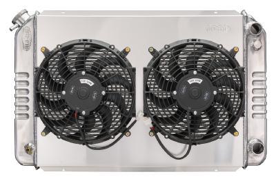 79-93 Mustang LS Swap Swap Radiator w/Fan Radiator Kit COLD-CASE Radiators