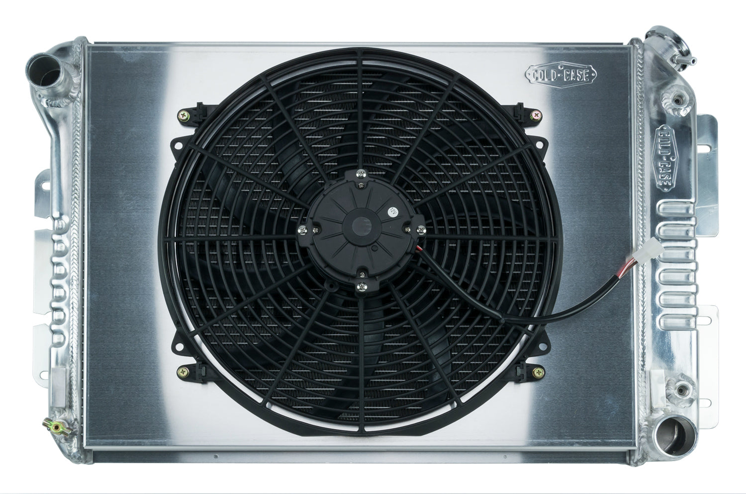 67-69 Camaro BB / Firebird Auto Transmission Aluminum Radiator and 16 Inch Fan Kit Cold Case Radiators Radiator Kit COLD-CASE Radiators