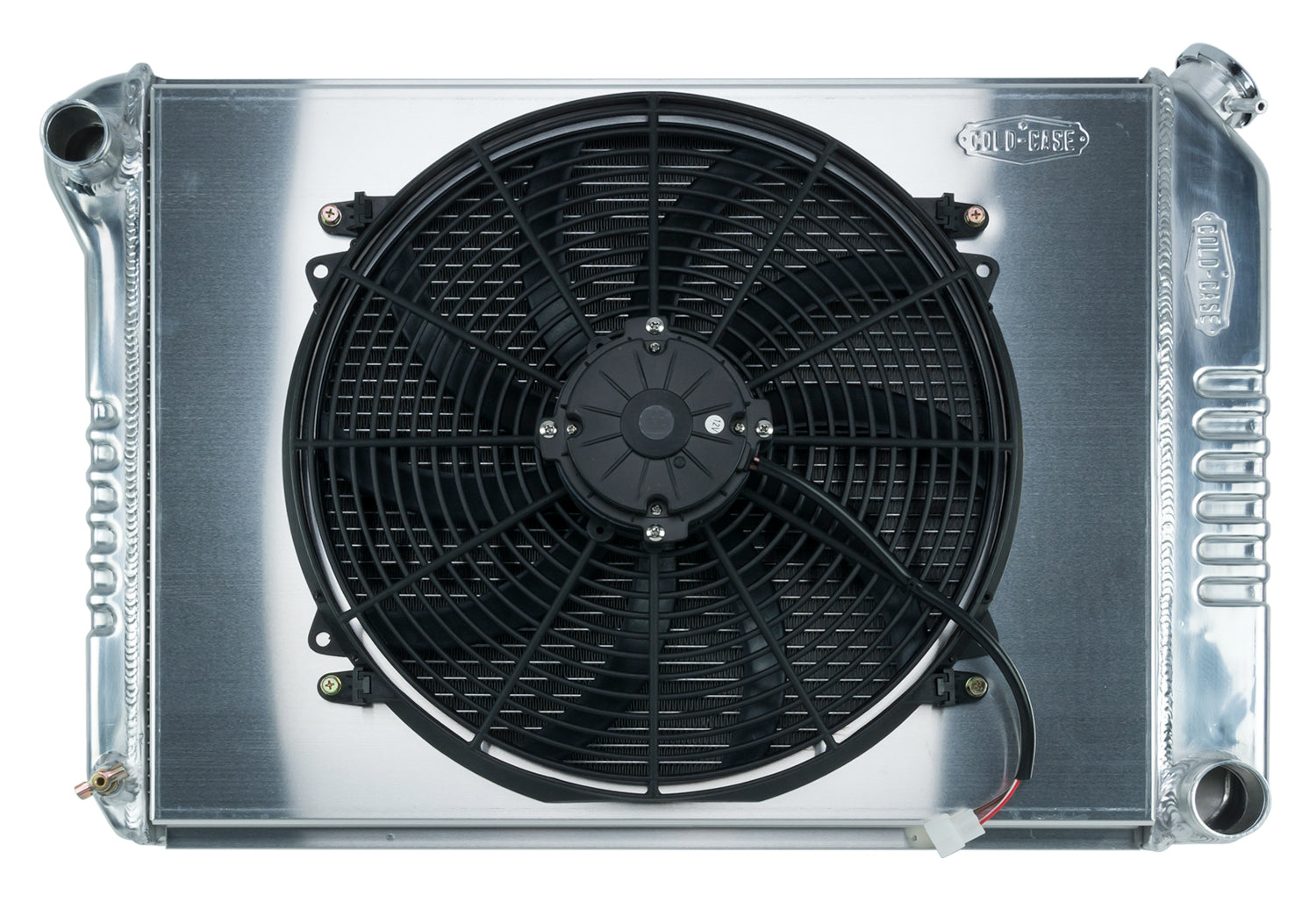 68-79 Nova BB Aluminum Performance Radiator And 16 Inch Fan Kit MT Cold Case Radiators Radiator Kit COLD-CASE Radiators