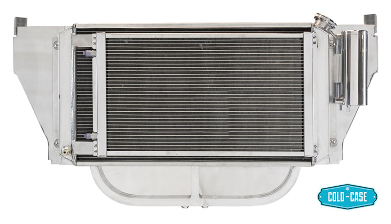 57 Chevy LS Swap Radiator Support Kit w/AC Cold Case Radiators Radiator Support COLD-CASE Radiators