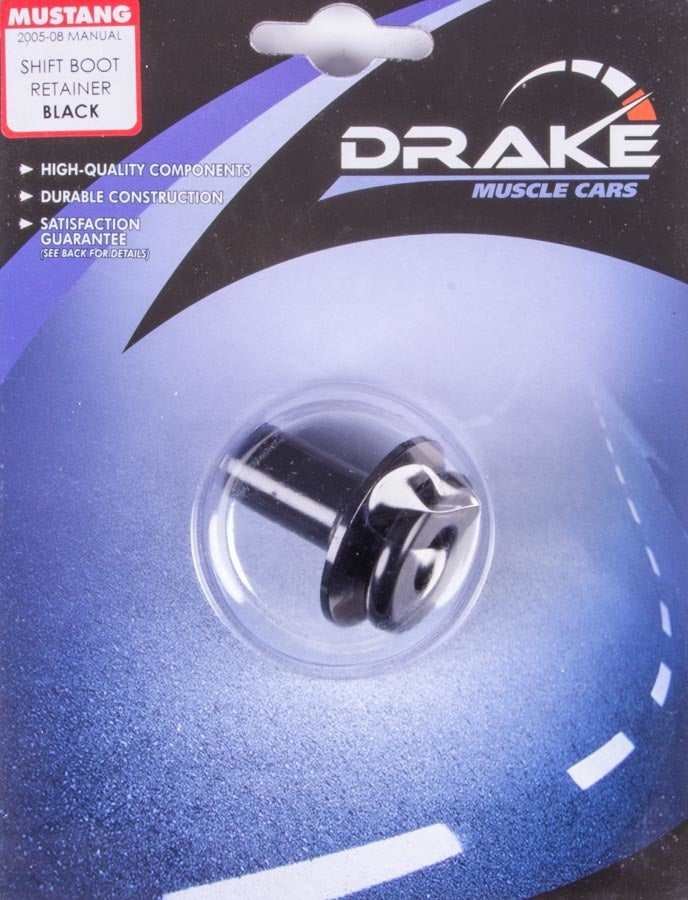 Shifter Boot Retainer Black 05-09 Mustang Shifter Boots and Rings Scott Drake