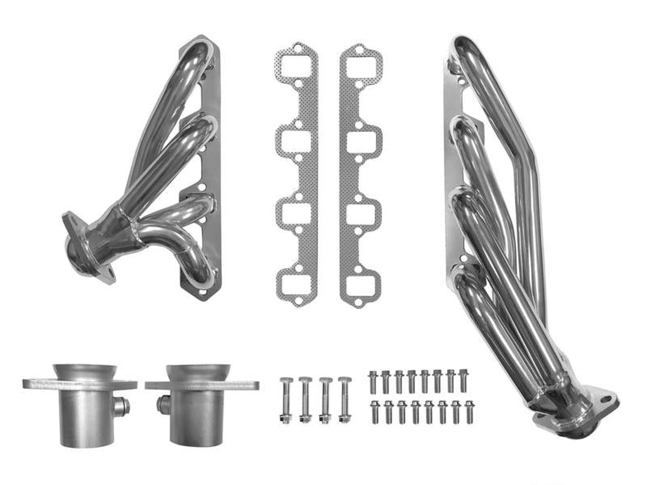 66-77 Bronco Headers Ford Small Block Headers Scott Drake