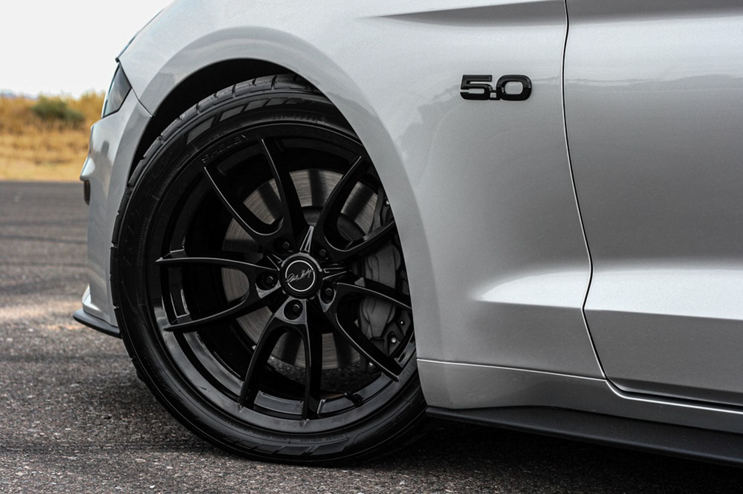 Wheel Shelby CS 5 19x9.5 Hyper Silver Wheels Scott Drake