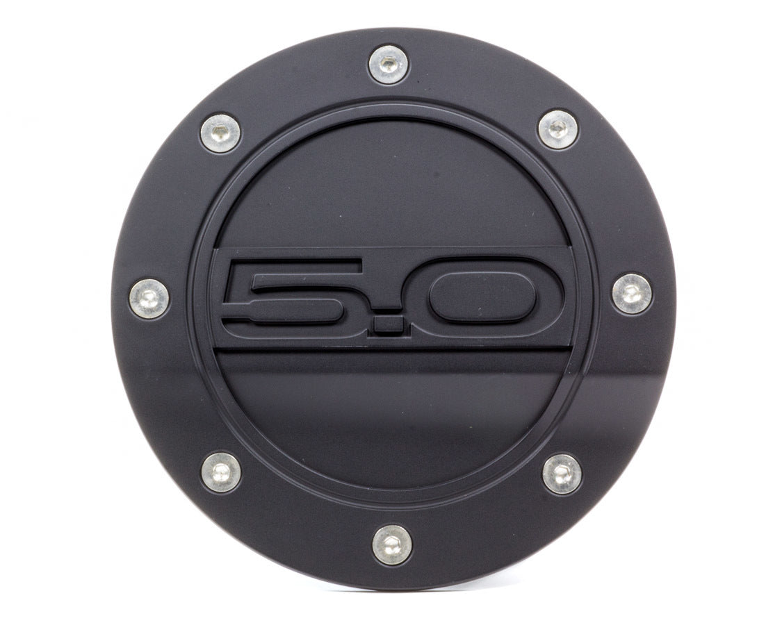 Fuel Door 5.0 Black 15- Mustang Fuel Doors Scott Drake