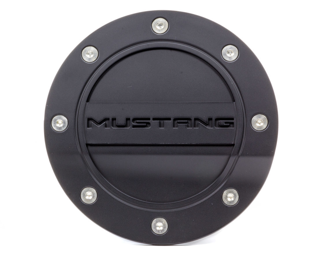 Fuel Door Mustang Black 15- Mustang Fuel Doors Scott Drake