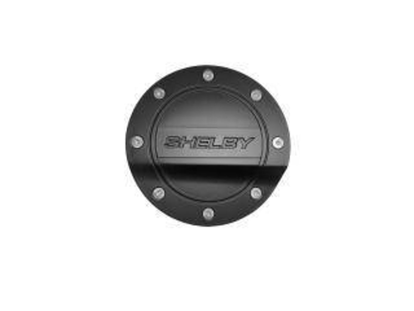 15-19 Shelby All Black Fuel Door Fuel Doors Scott Drake