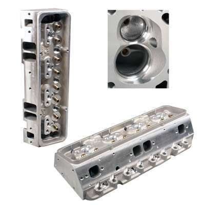 SBC 230cc Pro-1 Head 64cc A/P 2.08/1.60 Bare Cylinder Heads Dart