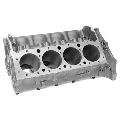 SBC Little M Block 4.125 Bore 9.325 DH .391 RC Engines, Bare Blocks Dart