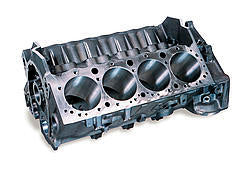 SBC Little M Iron Block 9.025 4.125/350 Engines, Bare Blocks Dart