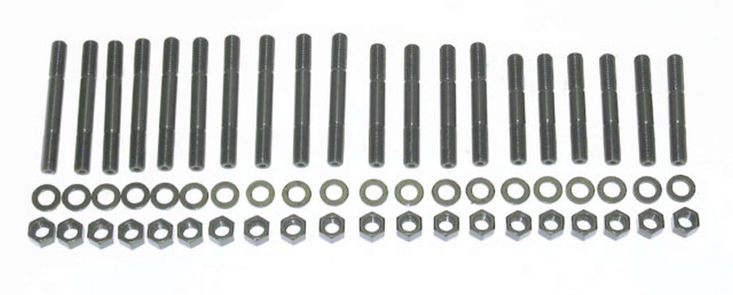 Main Stud Kit - BBC Big M Iron Block - Splayed Main Cap Fastener Kits Dart