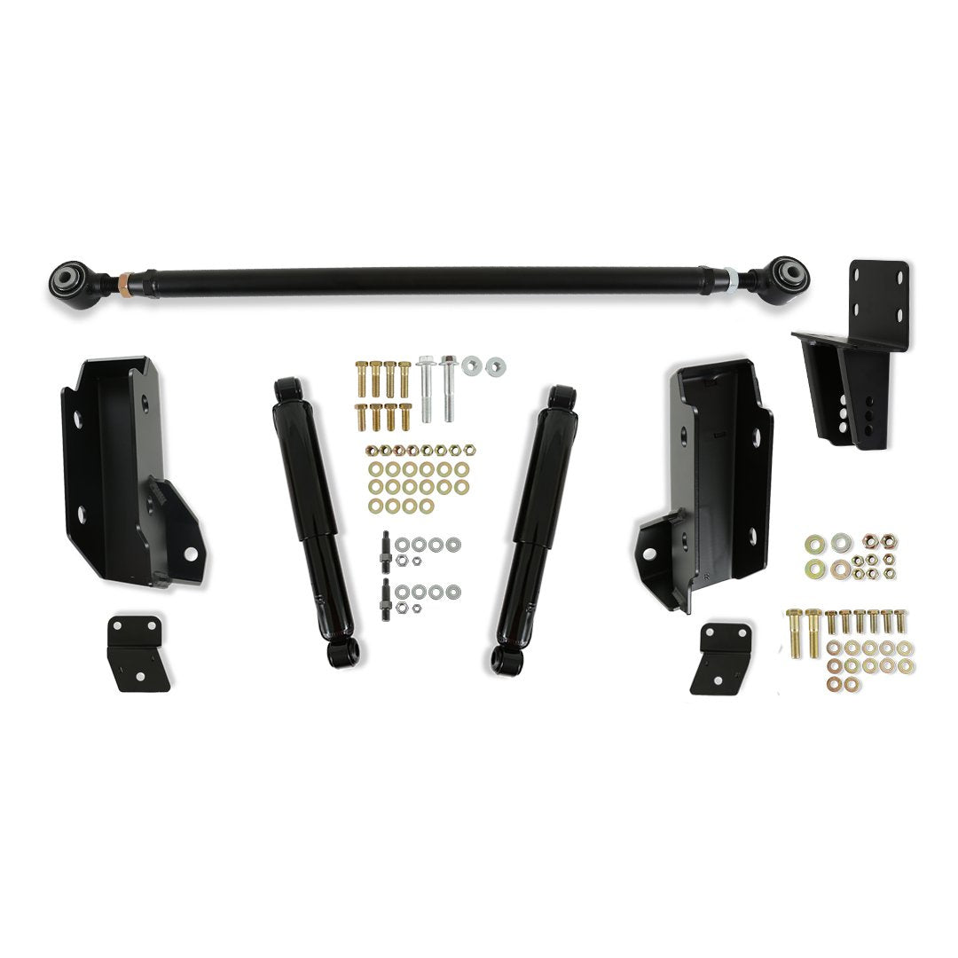 Track Bar/Shock Relocate Kit 67-72 GM C10 Truck Rear Suspension Kits Detroit Speed and Engineering