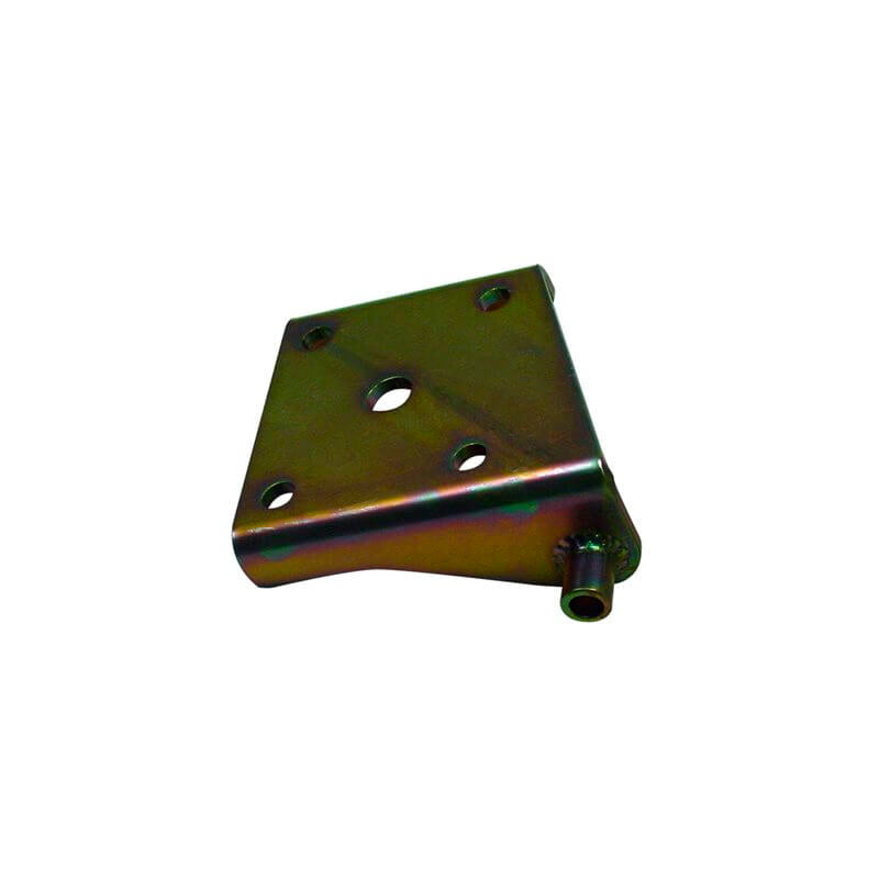 Lower Shock Plate - RH w/Mini Tubbed 3in Axle Leaf Spring Mounts and Brackets Detroit Speed and Engineering