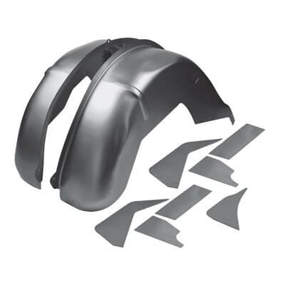 Deep Wheel Tub Kit - 67-69 F-Body Wheel Tubs Detroit Speed and Engineering