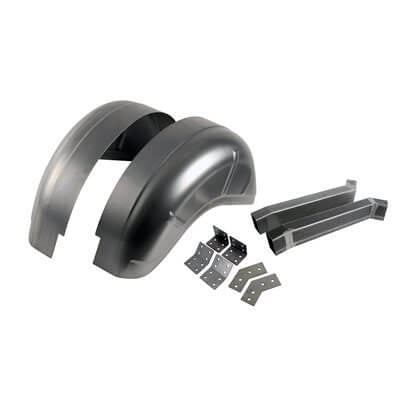 Deep Tub Kit w/Frame Rail Section - Mustang Wheel Tubs Detroit Speed and Engineering