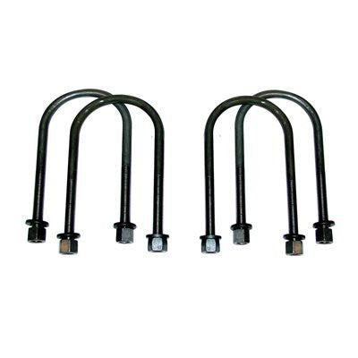 Stock U-Bolts 7/16-20 X 6-3/4 w/ Nuts 4pk Leaf Spring Fastener Kits Detroit Speed and Engineering