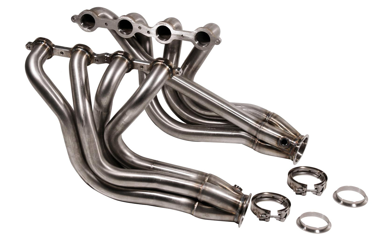 SS Headers - LS Eng w/SF 1-7/8 PRI 4WAY Exhaust, Mufflers & Tips Detroit Speed and Engineering