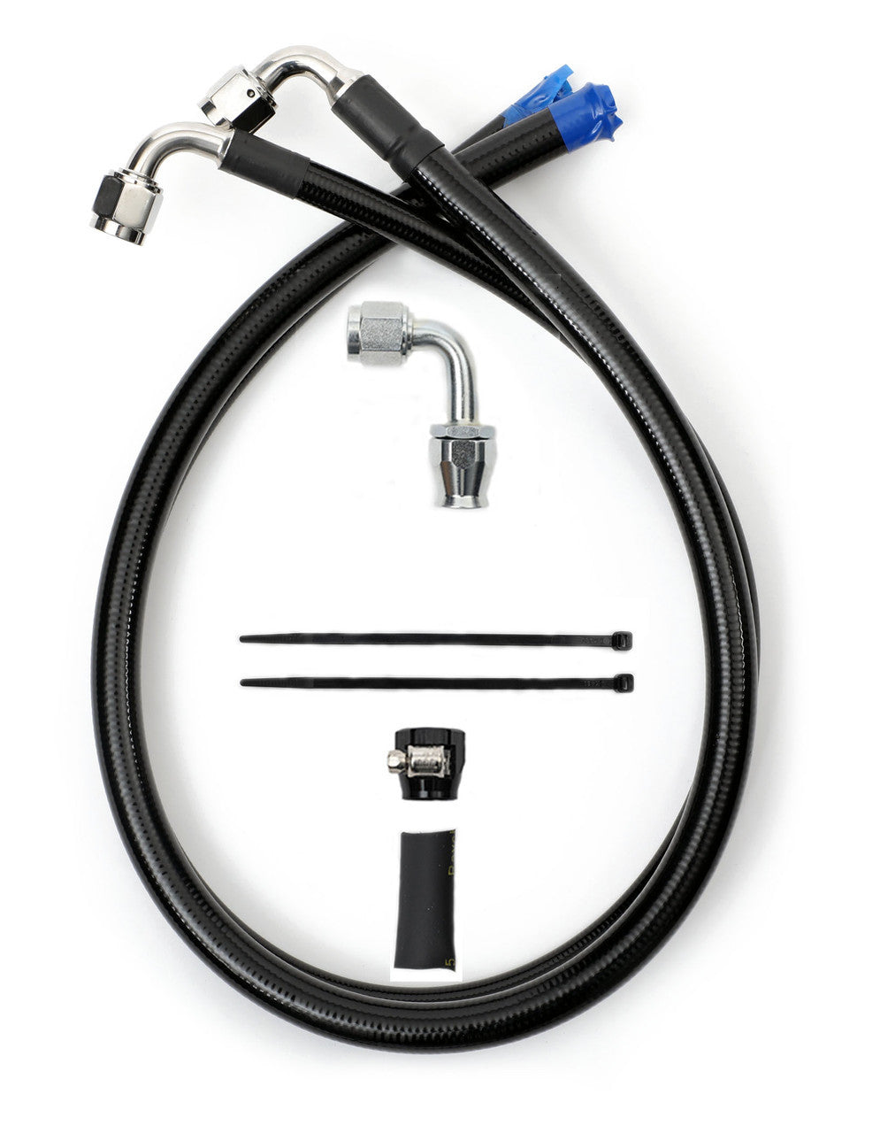 PS Hose Kit C2/C3 Vette Rack & Pinion Power Steering Hoses and Lines Detroit Speed and Engineering