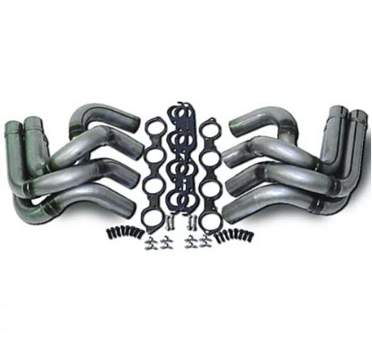 BBC Pro Stock Style Weld Exhaust, Mufflers & Tips Dynatech Headers
