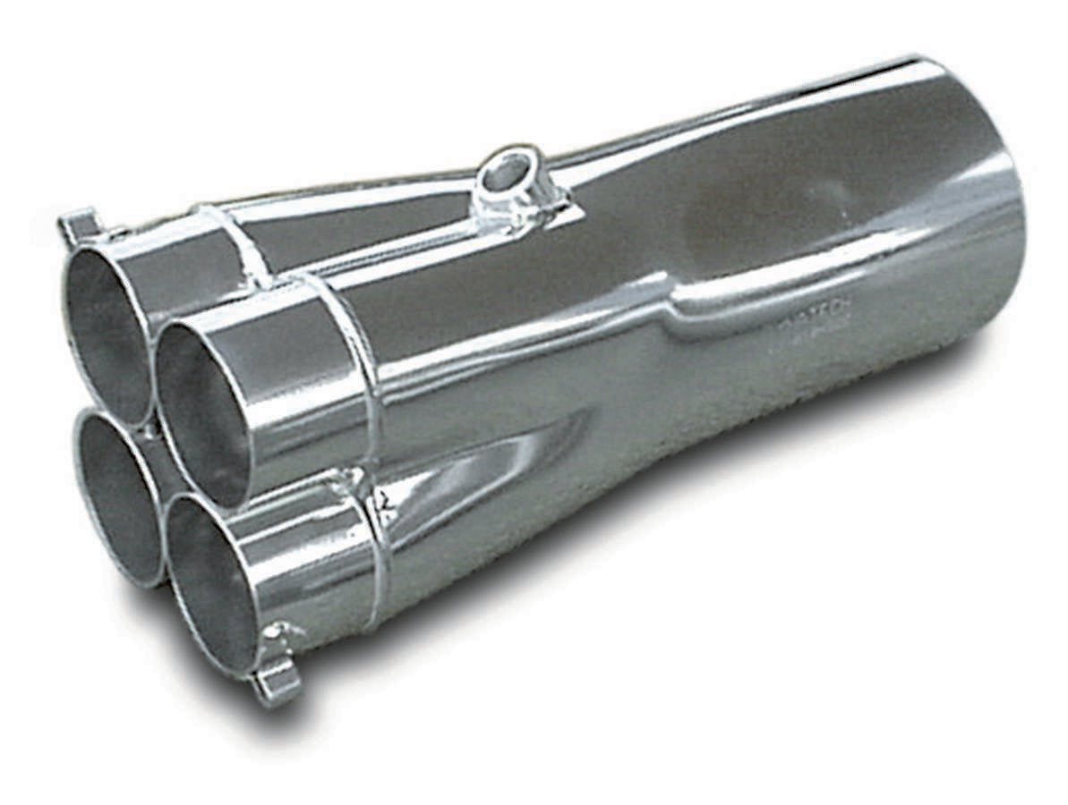 Collector 2-1/8in x 3-1/2in x 12in Long Each Exhaust, Mufflers & Tips Dynatech Headers