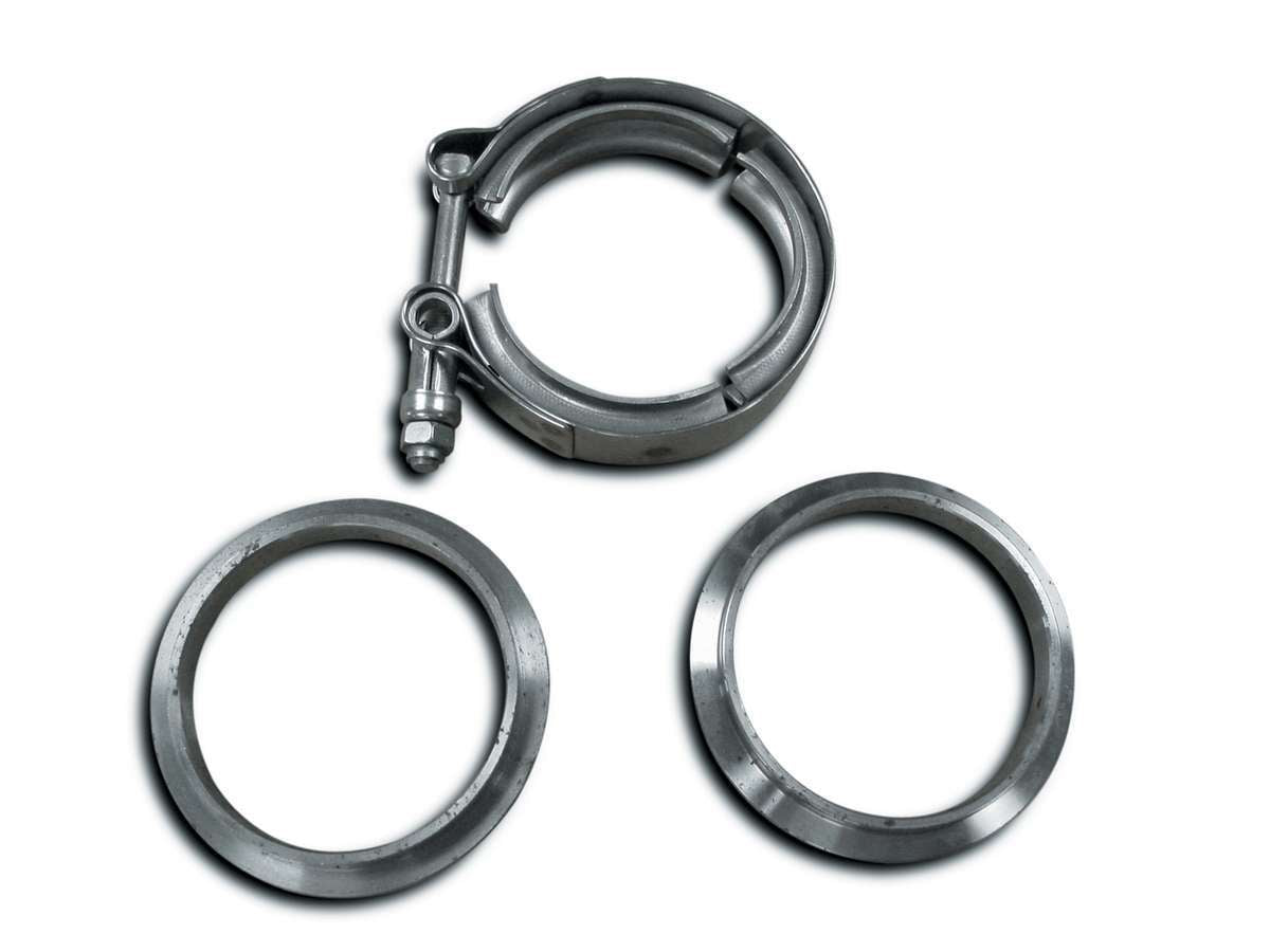 V-Clamp Collar Assembly 2.5in Exhaust, Mufflers & Tips Dynatech Headers