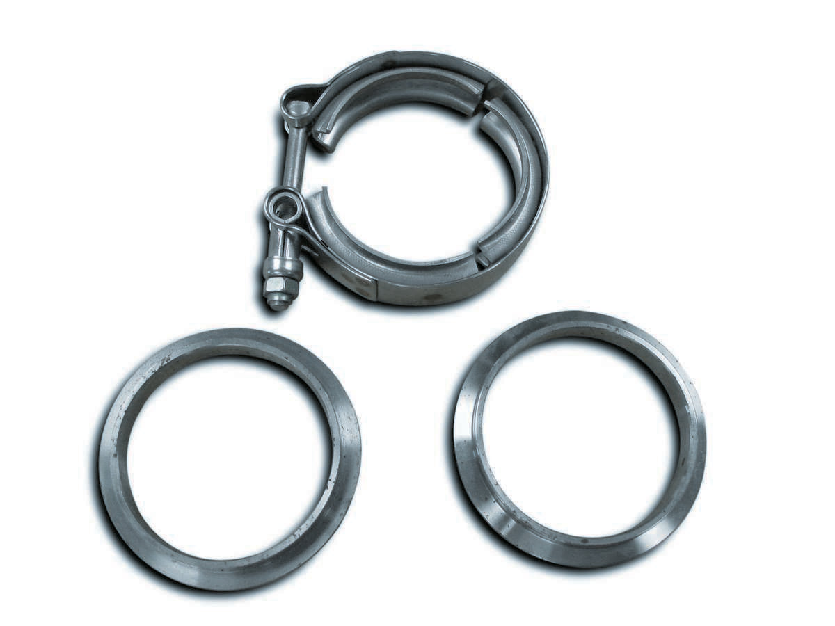 V-Clamp Collar 3.5in Assembly Exhaust, Mufflers & Tips Dynatech Headers