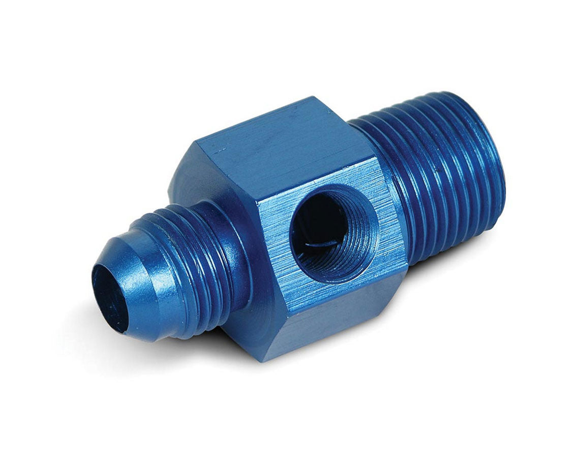 Fuel Pressure Ga Adapt. AN-NPT Fittings and Components Earl's Performance