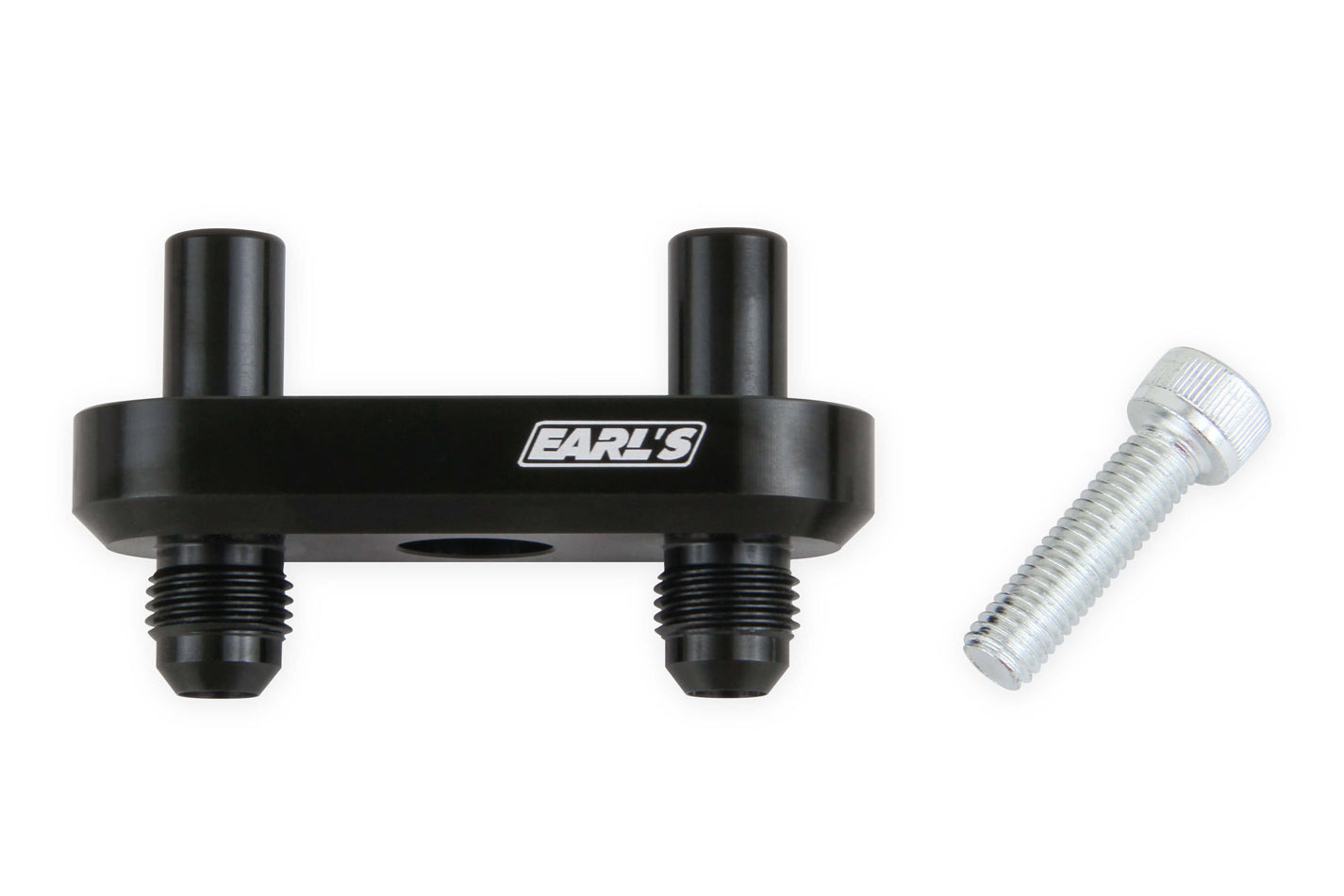 Trans Oil Cooler Adapter GM 6L80/6L90/8L90E AN-NPT Fittings and Components Earl's Performance