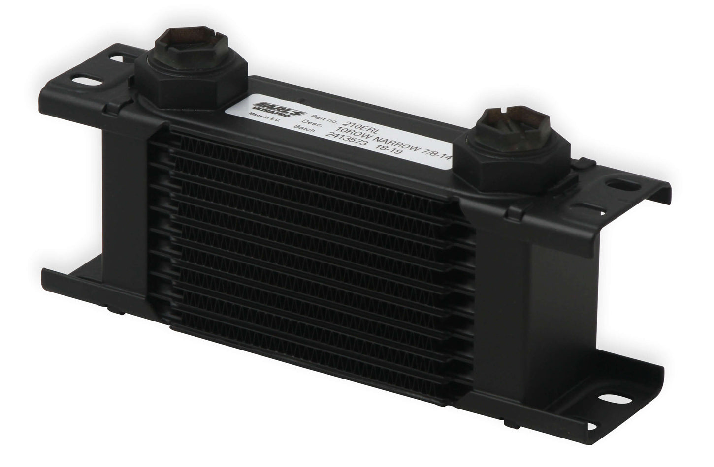 10 Row Oil Cooler Narrow Style Fluid Coolers Earl's Performance
