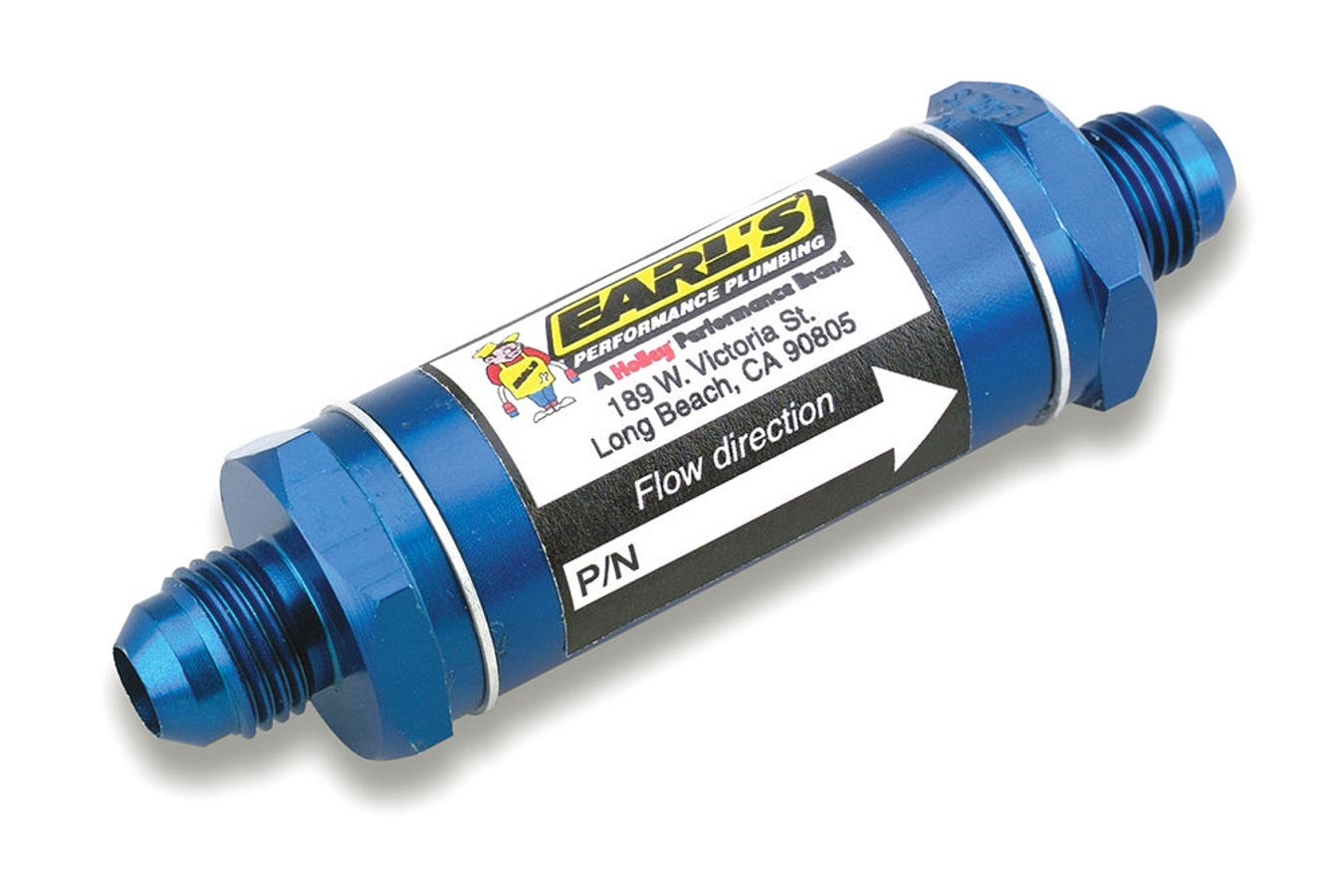 #6 Fuel Filter W/Bronze Element Fuel Filters and Components Earl's Performance