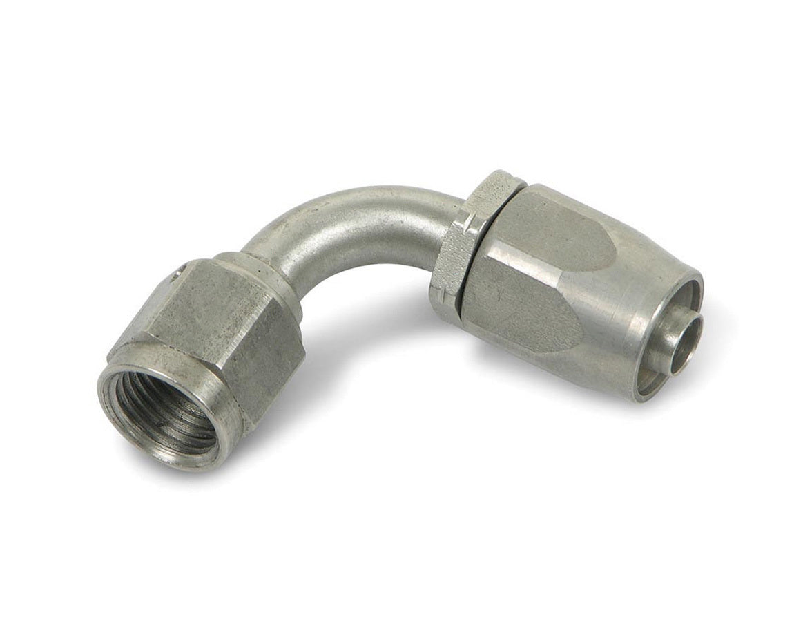 6an 90-Deg Hose End Stainless Steel
