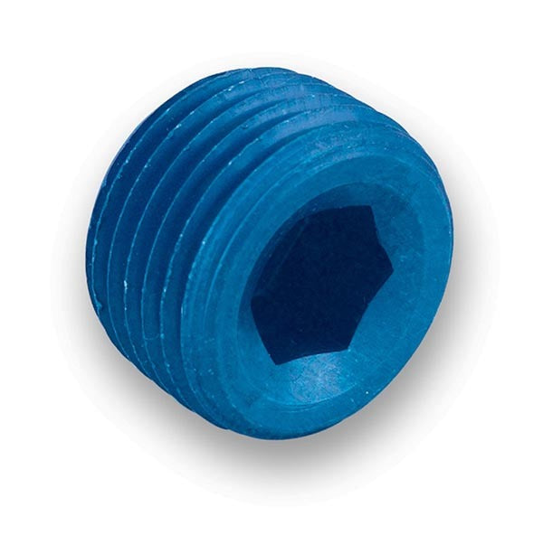 1/4in Pipe Plug Cap and Plug Fittings Earl's Performance
