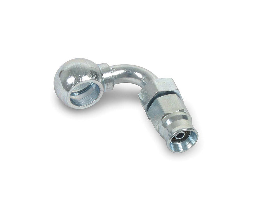 #3 Steel 10mm 90 Deg Banjo Hose Ends Earl's Performance