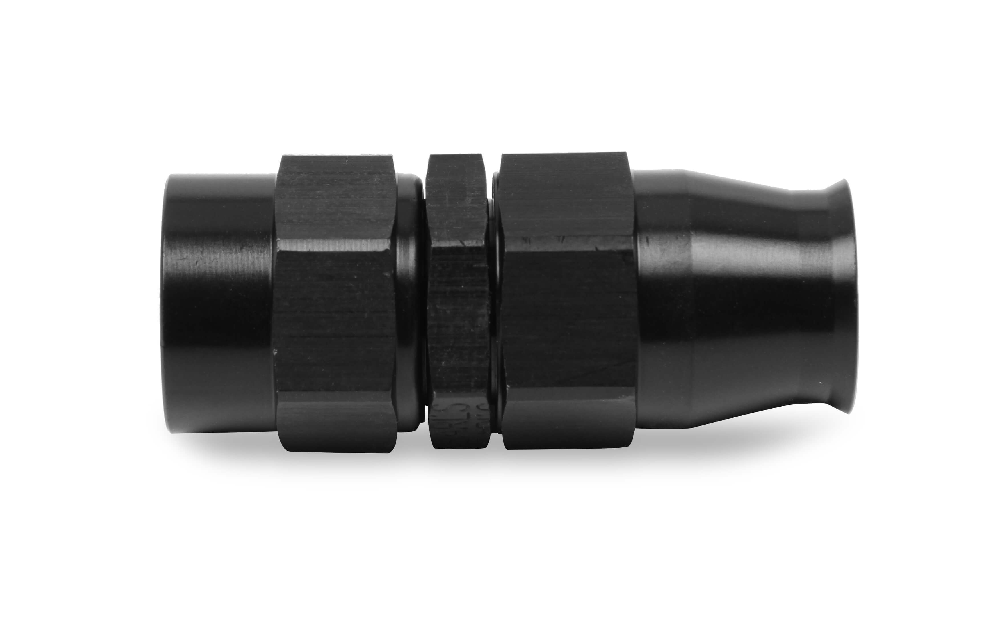 #6an UltraPro Twist-On Fitting Str. Black Hose Ends Earl's Performance