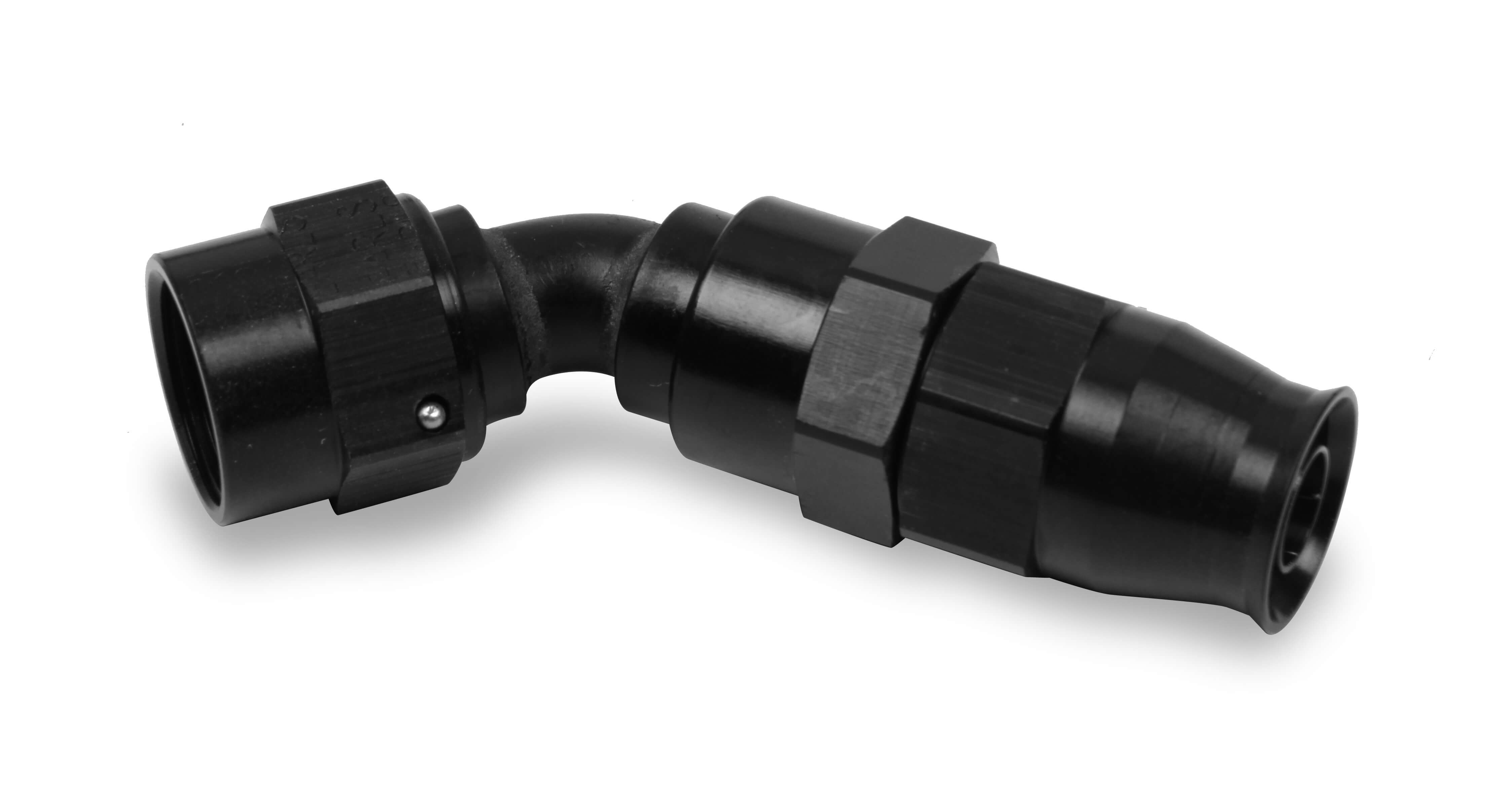 #6an UltraPro Twist-On Fitting 45 Deg. Black Hose Ends Earl's Performance