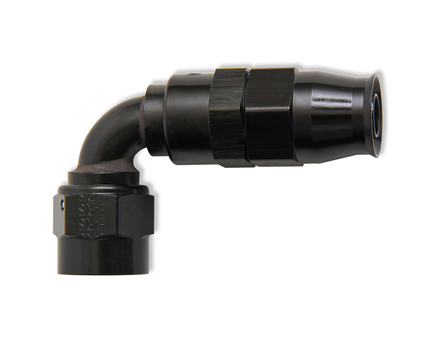 10an UltraPro 90-Deg Hose End Black Hose Ends Earl's Performance