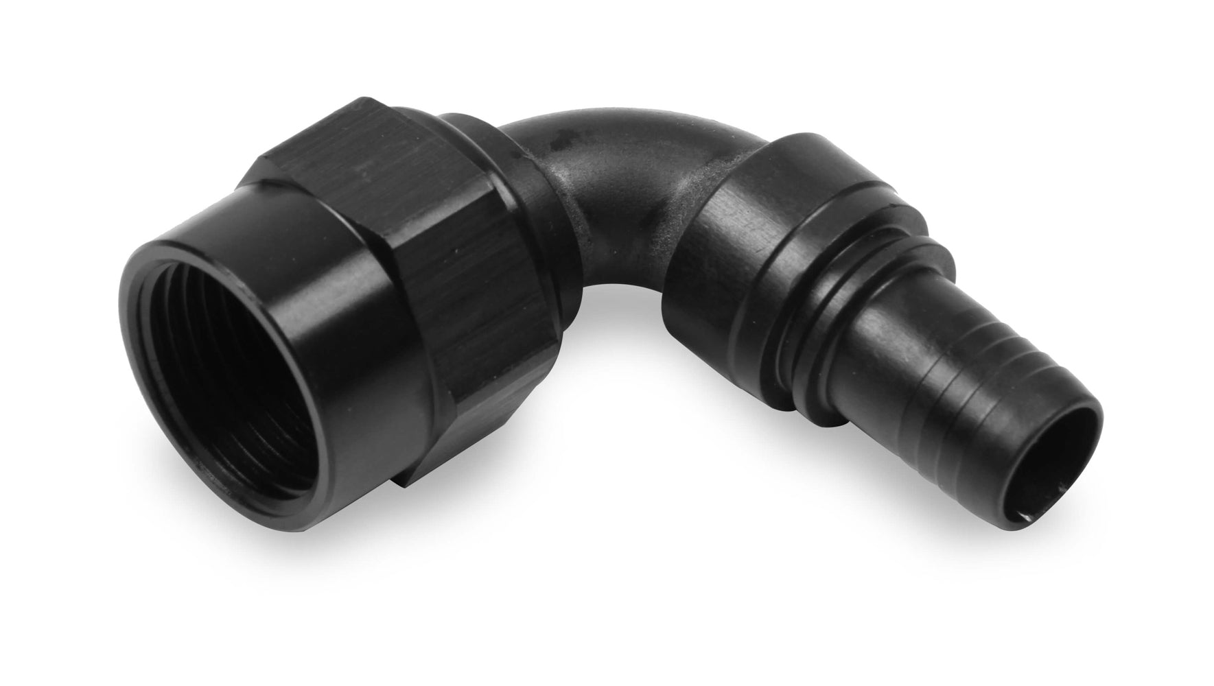 6an 90-Deg Ultrapro Crimp-On Hose End Black Hose Ends Earl's Performance