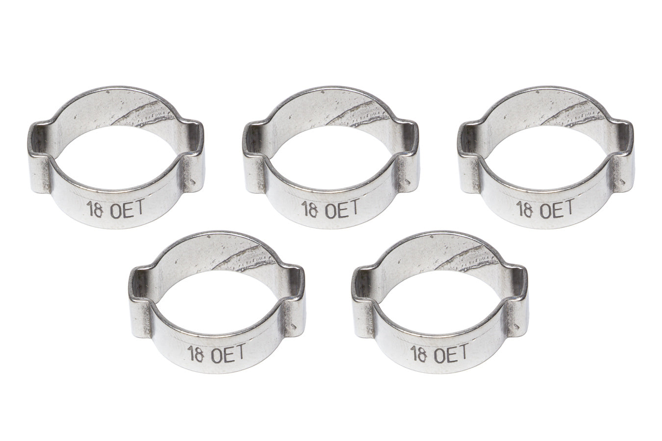 3/8 Vapor Guard Hose Clamp - Crimp Type 2-Ear Hose Clamps Earl's Performance