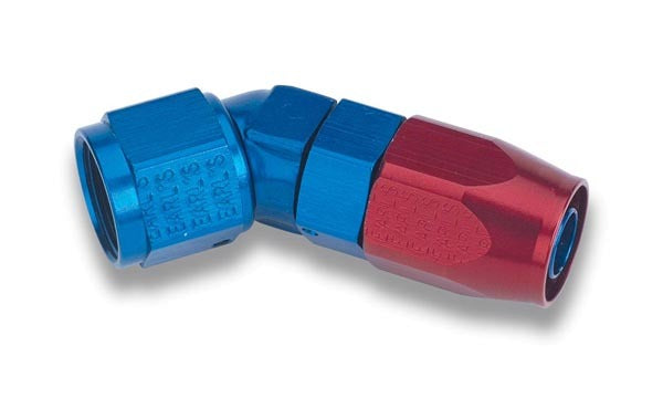 #8 45 Deg Forged Swivel Hose Ends Earl's Performance