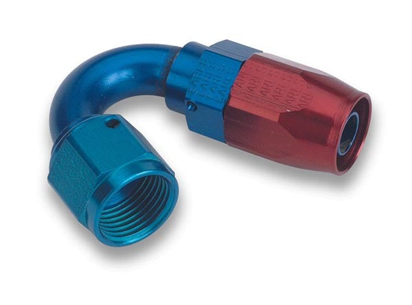 #12 150 Deg. Swivel Seal Hose Ends Earl's Performance