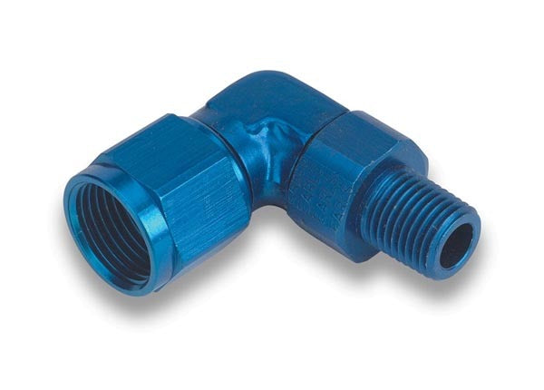90 -6 Female To 1/8 Npt AN-NPT Fittings and Components Earl's Performance
