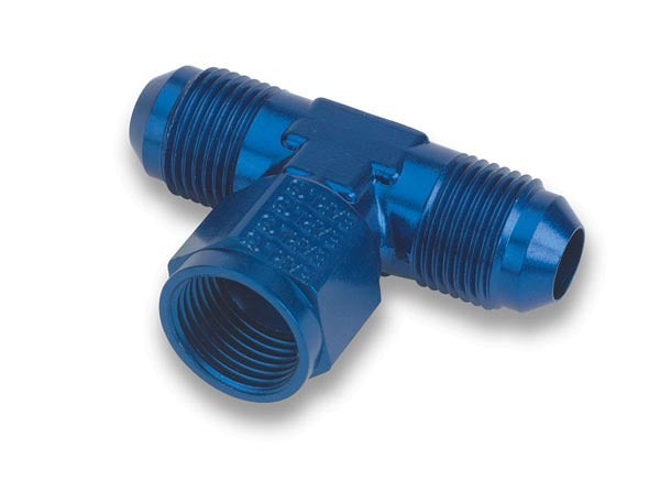 #3 An Tee-Fem Swvl Side AN-NPT Fittings and Components Earl's Performance