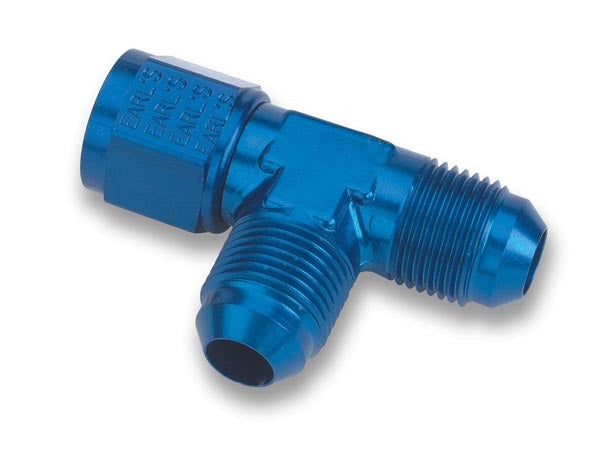 #8 An Tee-Fem Swvl On Ru AN-NPT Fittings and Components Earl's Performance