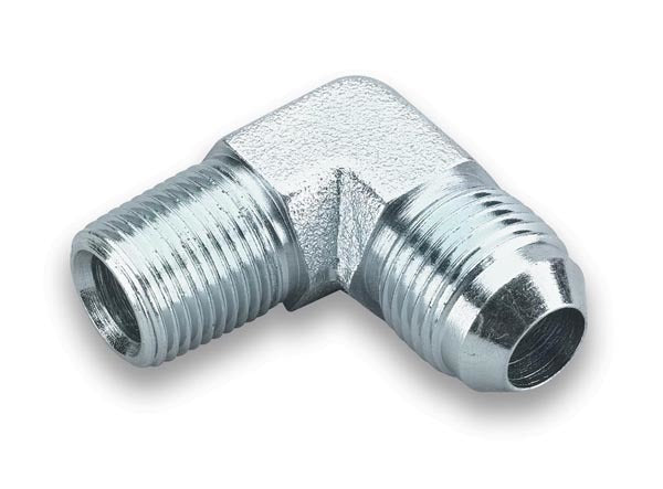 90 Deg. #3 > 1/8 Npt Ste AN-NPT Fittings and Components Earl's Performance