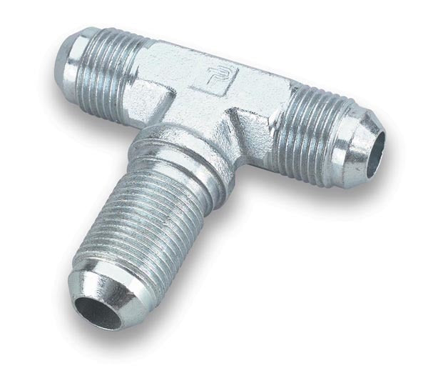 #3 Steel T Bulkhead AN-NPT Fittings and Components Earl's Performance